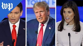 The fifth GOP presidential primary debate in 90 seconds [upl. by Hsaniva]