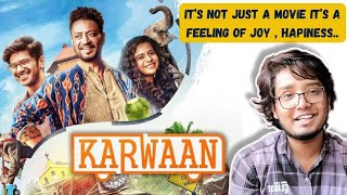 Karwaan Movie Review  In Marathi  Irrfan Khan  DulQuer Salman  Mithila Palkar [upl. by Elleinad]