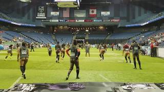 LFL Atlanta Steam Warm Ups 2017 LFL Championship Part 1 [upl. by Ivz]