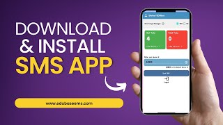 How Download amp Install SMS App EDUBASECLOUD [upl. by Elah]