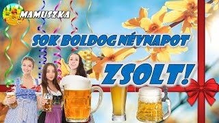 Zsolt sok boldog névnapot kívánunk [upl. by Kanor]