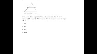 SAT Math  Geometry problem 4 [upl. by Madelene]