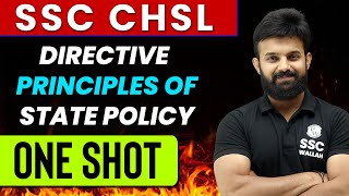 Polity  Directive Principles Of State Policy  Zero To Hero  FOR SSC CHSL [upl. by Barina784]