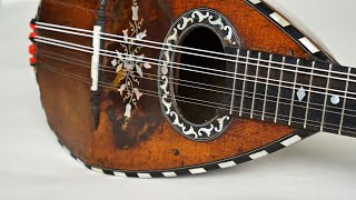 Antique English Roundback Mandolin by JG Winder circa 1900s [upl. by Leno663]