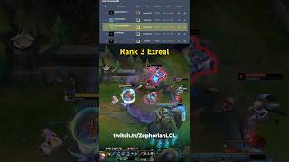 How Rank 3 Ezreal Crushes Tower Dives [upl. by Anneliese87]