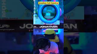 JONATHAN GAMING 1v4 CLUTCH🥶 ON LIVE STREAM 🥰  Jonathan  Jonathan gaming [upl. by Logan]