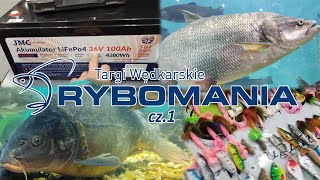 Rybomania Poznań 2023  Targi wędkarskie cz1  AKWARIUM RiverFox JMCAdventure [upl. by Nolur237]