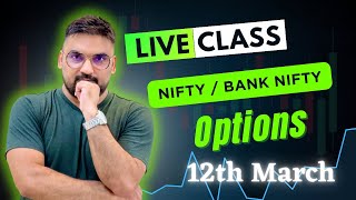 Live trading Banknifty nifty Options  12032024  Nifty Prediction live NiftyTechnicalsbyAK [upl. by Zellner]