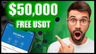 Get 50000 Free BitcoinUSDT I Complete Claiming Tutorial [upl. by Pang684]