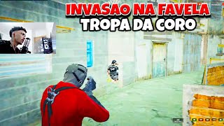 TURQUIA INVADIU A FAVELA DA TROPA DA CORO🔥 [upl. by Kenleigh568]