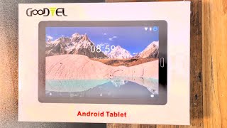 Tablet GOODTEL G2 Unboxing [upl. by Laenahtan594]