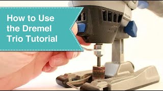 Using a Dremel Trio [upl. by Morita]