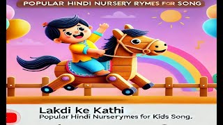 Lakdi Ke Kathi  Popular Hindi Nursery Rhymes For Kids Song [upl. by Pulchia]