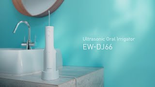 Panasonic Rechargeable Oral Irrigator EWDJ66 with Ultrasonic Technology [upl. by Lasser985]