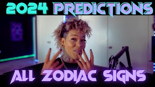 YEAR 2024 Prediction  All 12 Zodiac Sign Horoscope  Tarot Reading 🎱🪄🪩🪅❤️‍🔥 [upl. by Ardried]