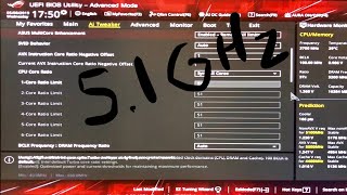 CPU Overclocking Guide  i78700K Overclocked to 51Ghz on All Cores [upl. by Hilda]