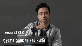 Vidi Aldiano  Cinta Jangan Kau Pergi Lirik [upl. by Llenaej858]