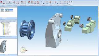 Handling Exploded Views in HiCAD [upl. by Winou589]