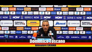 Post gara Catania Vs Messina Mister Toscano [upl. by Bathsheba392]