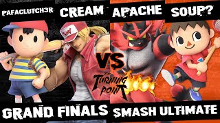 The Turning Point  Pafaclutch3rCream vs SoupApache  Smash Ultimate Doubles Grand Finals [upl. by Siramay]