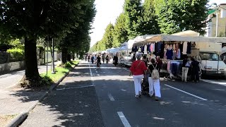 Primo giorno di mercato sul Viale Roma commercianti divisi [upl. by Assiron72]