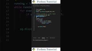 Drawing Rectangles In Pygame  Python Tutorial [upl. by Monetta250]