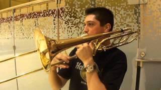 Trombone Attraction plays 7x7 by Karlheinz Essl [upl. by Nelyt]