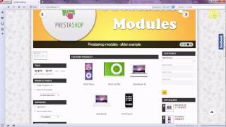 Prestashop european union cookies law front office  opera browser example [upl. by Weaver]