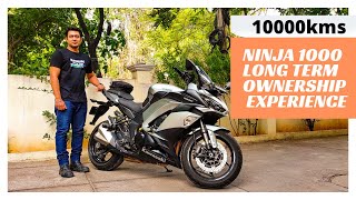 Kawasaki Ninja 1000 ownership Experience  10000kms [upl. by Melvyn]