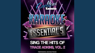 Chrome Originally Performed by Trace Adkins Karaoke Version [upl. by Spillihp]