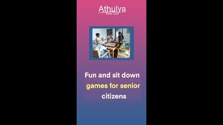 Fun and sit down games for senior citizens  Athulya Assisted Living [upl. by Charlean]