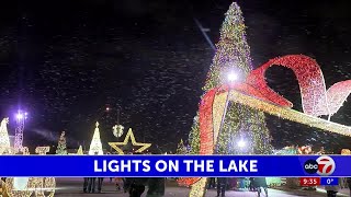 Annual Holiday Lights on the Lake kicks off at Ascarate Park [upl. by Knitter790]