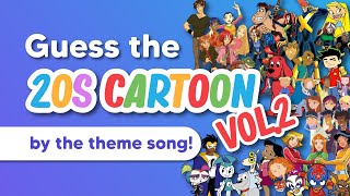 Guess the 2000s cartoons by the theme song 🎵 Vol2 😆 [upl. by Prosperus]