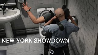 HITMAN Freelancer New York Showdown  Infiltration isolation and chokingsation [upl. by Nael452]