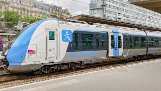 RER E  NANTERRE LA FOLIE à LA DÉFENSE Nat Z50000 [upl. by Yhtamit]