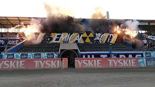 Elita Tarnowa  ZKS Unia Tarnów  Lubań Maniowy 31082019 ULTRAS [upl. by Nimsay]