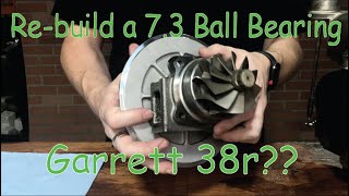 How To Rebuild a Garrett 38r Turbo Easy Upgrade [upl. by Atelokin665]