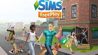 Spiele Test The Sims FreePlay Deutsch Handy [upl. by Darton]