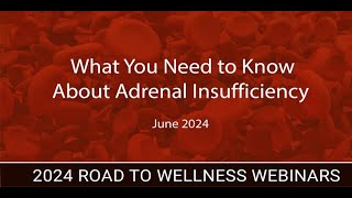 What You Need to Know About Adrenal Insufficiency [upl. by Adnohs]