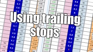 Trading on Betfair  Bet Angel  Using trailing stops [upl. by Nairbo]