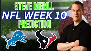 Lions vs Texans Picks Predictions and Best Bets  NFL Sunday Night Football Bets Week 10 [upl. by Lanita]