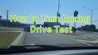 How to Turn During Drive Test [upl. by Borrell909]