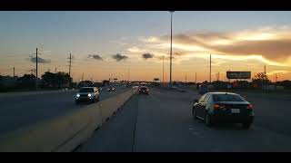 Dubai  Loop 610 West in Past NRG Stadium and the Astrodome in Houston Texas [upl. by Llenal760]