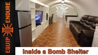 Inside a Bomb Shelter with Atlas Survival Shelters by Equip 2 Endure [upl. by Bea16]