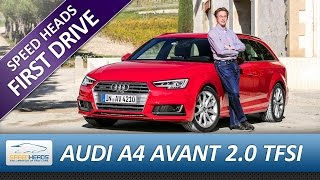 2016 Audi A4 Avant 20 TFSI quattro B9 Test 252 PS  Fahrbericht  Review German [upl. by Reeva]