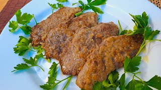 Scaloppine di Carne al Limone  Easy amp Tasty Beef Recipe  07 [upl. by Leahcam]