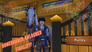 FINALLY UNLOCKING RUNERUNNER IN STAR STABLE [upl. by Sregor]