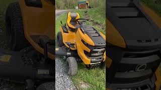 Cub Cadet XT1 LT42 IntelliPower￼ Eduro Series Rough Terrain Review from the Homestead [upl. by Renata]