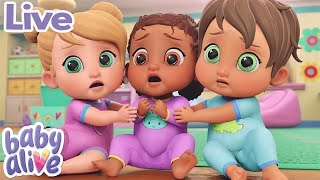 🔴 LIVE Baby Alive Official 👶 Baby Alive Season 3 🌈 Family Kids Cartoons Livestream [upl. by Araht226]