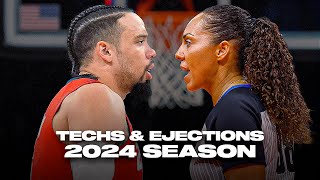 NBA quotTechnicals amp Ejectionsquot Moments of 2024 Season 😳 [upl. by Lennahc]